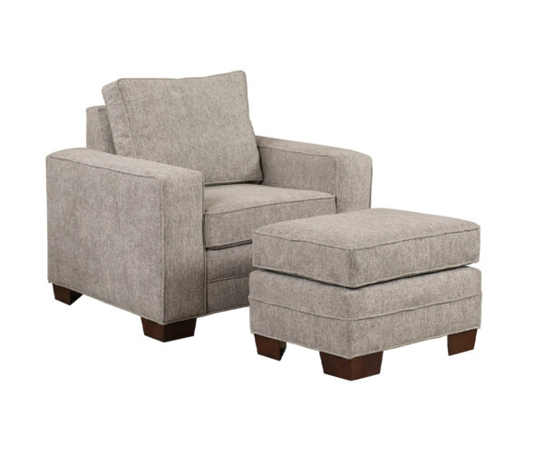 Belmont Chair and Ottoman