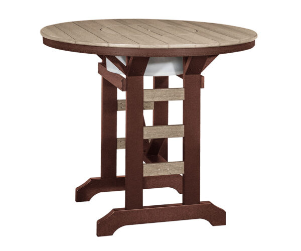 48" Round Table with Party Bowl