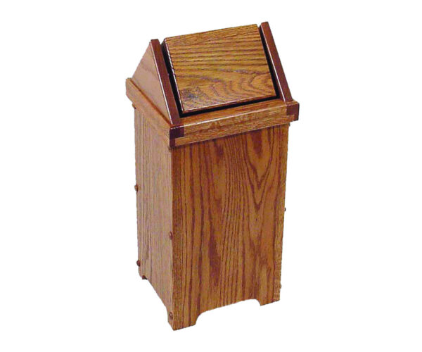 Small Flip Top Trash Bin