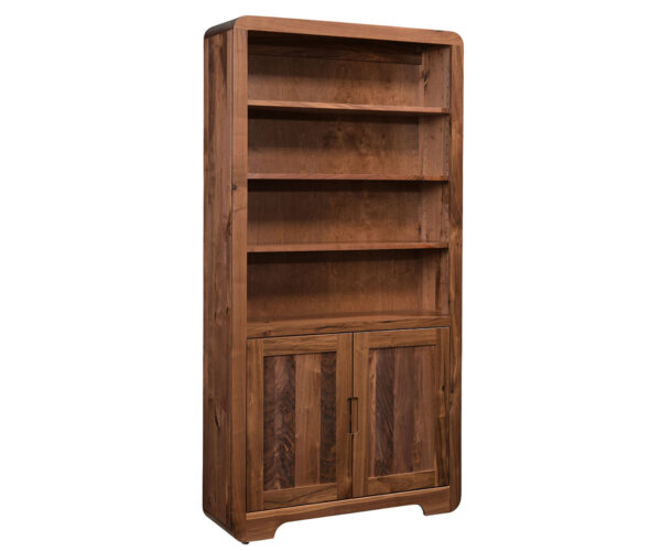 Europa Bookcase With Doors - 36"W
