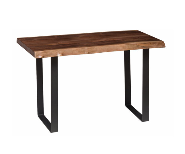 Live Edge Sofa Table with U Base