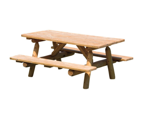 Picnic Table - Attached Benches