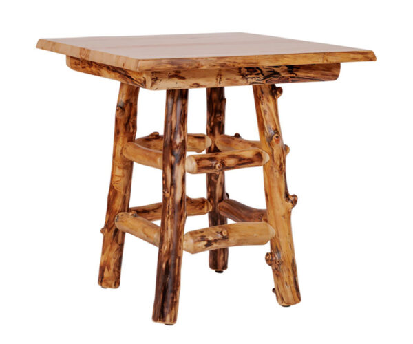 Rustic Mission Bar Table
