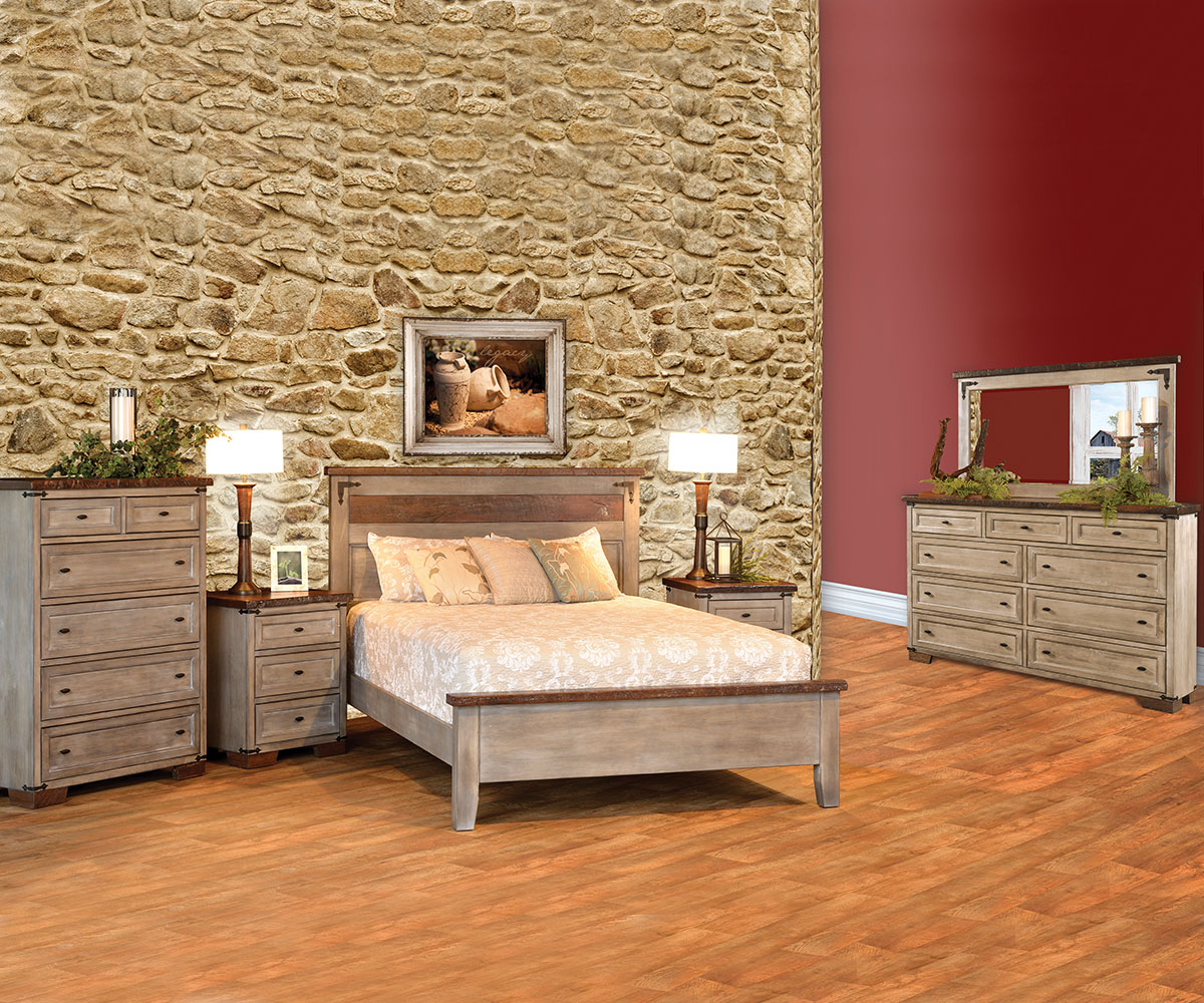 Farmhouse Heritage One Drawer Open Nightstand - Image 2