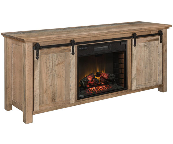 Calloway Fireplace Entertainment Center - 80⅝"W