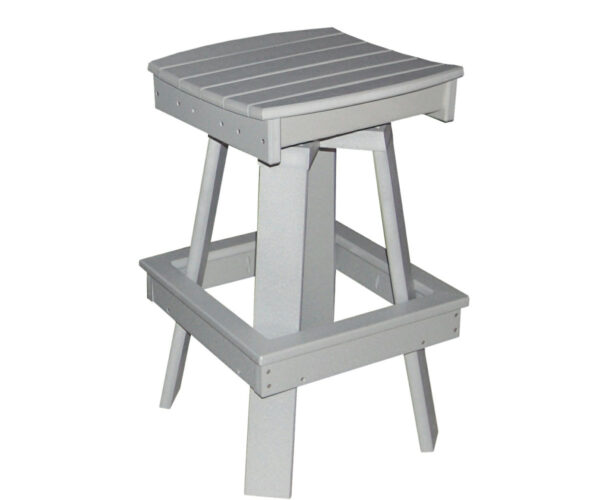 17" Swivel Saddle Bar Chair