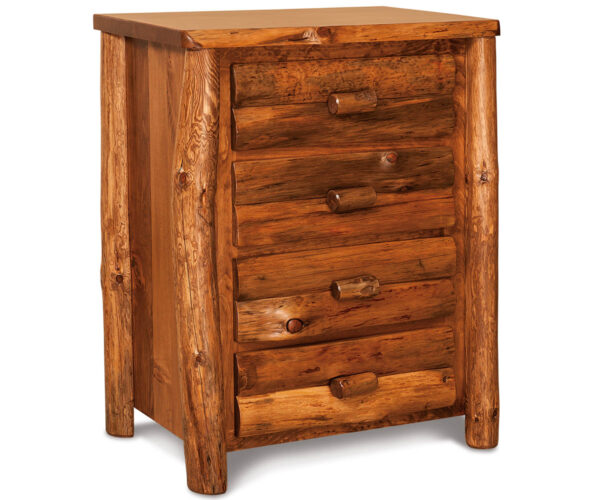 Small 4 Drawer Chest - Rustic Pine