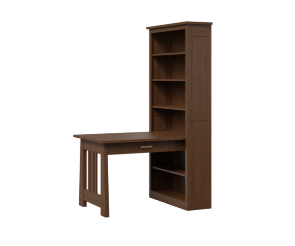 Freemont Mission Bookcase Desk