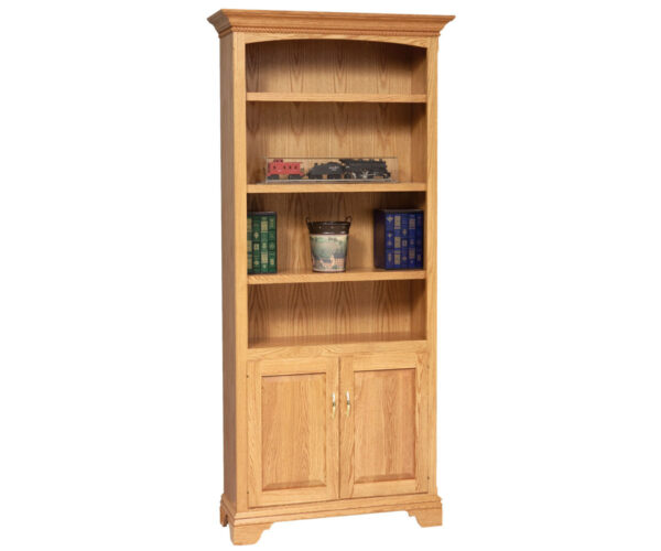 Stockton Bookcase With Doors
