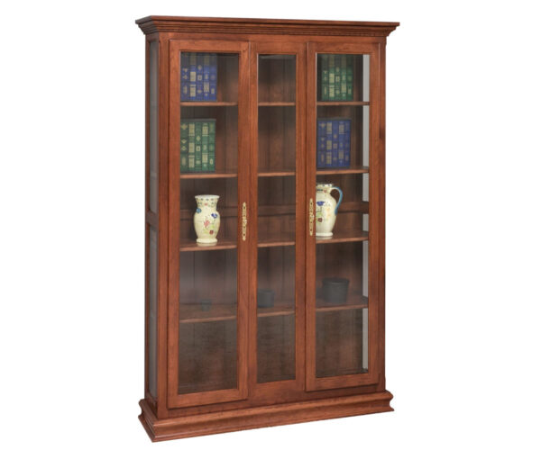 Double Door Picture Frame Deluxe Bookcase
