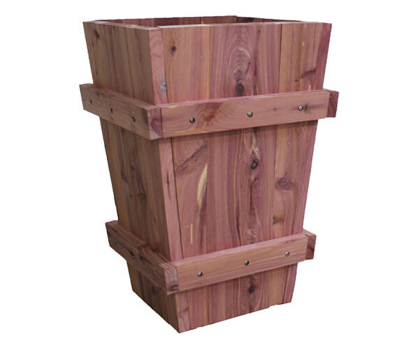 Cedar Planter - 22"H