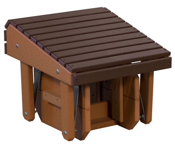 Glider Ottoman Slated Foot Stool