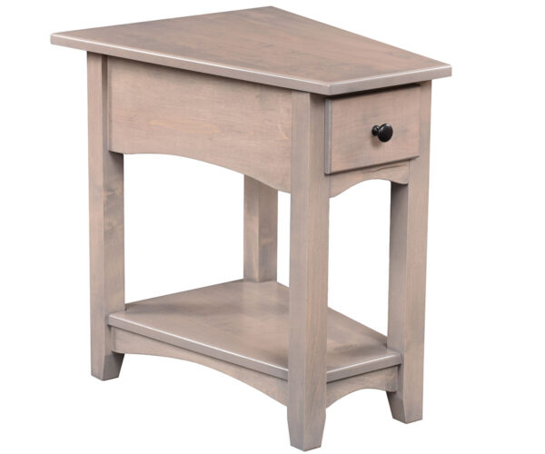 Modern Shaker Wedge End Table