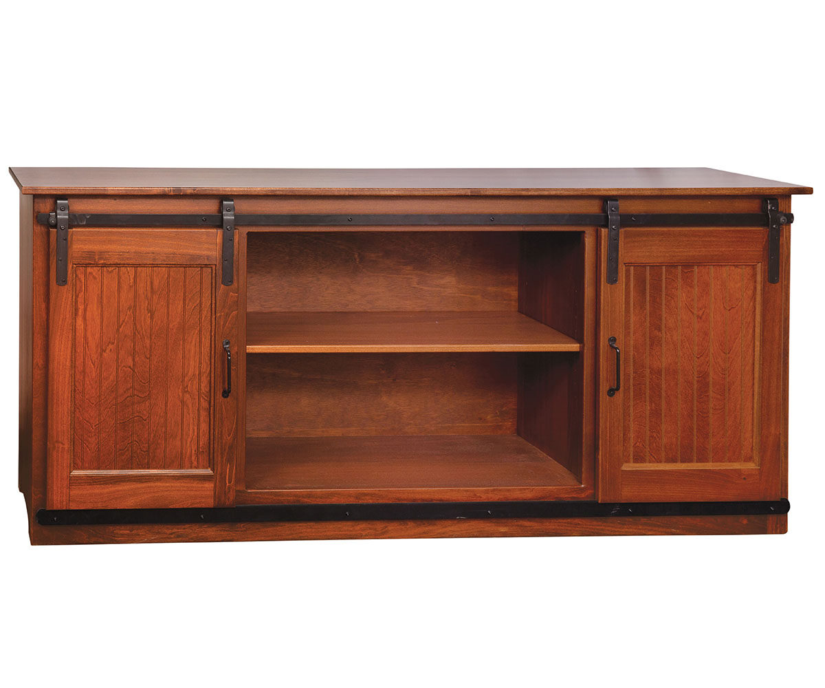 Barn Door TV Cabinet - 73"W