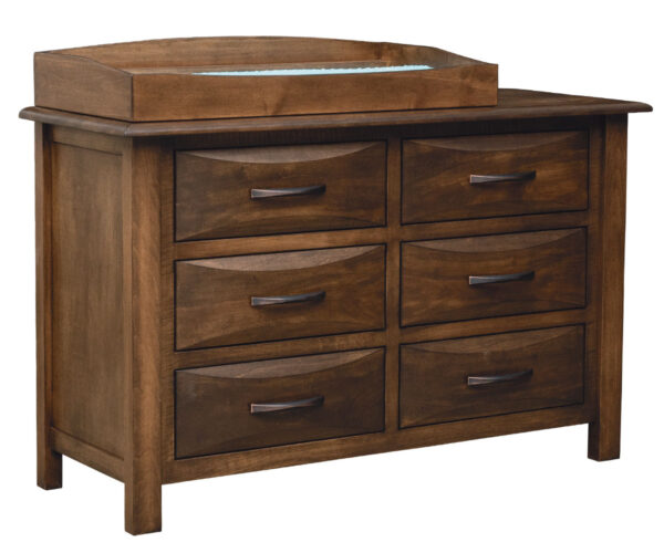 Carmen 6 Drawer Dresser With  Changing Box Top Option