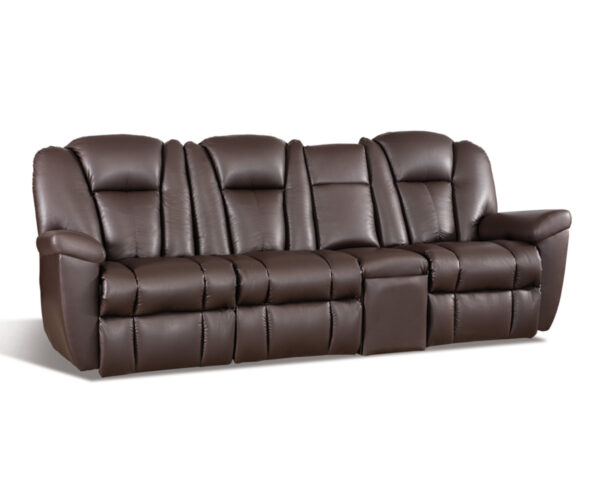 Dutch Boy Wallhugger Reclining Sofa With Extra Theater Seat - 100"