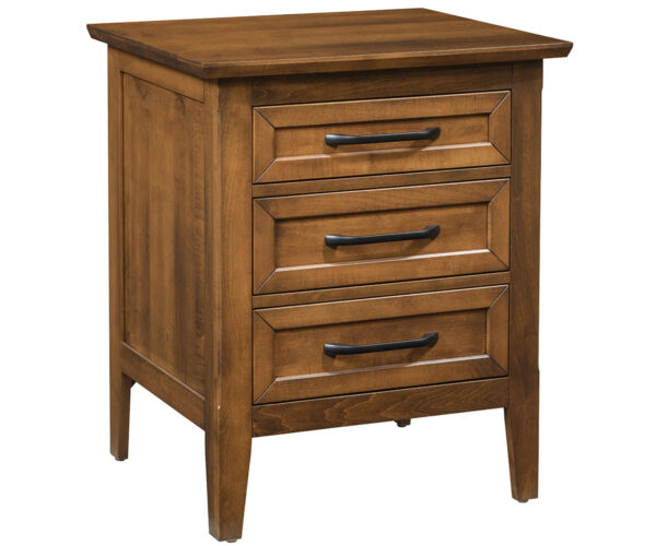 Glenwood Three Drawer Nightstand