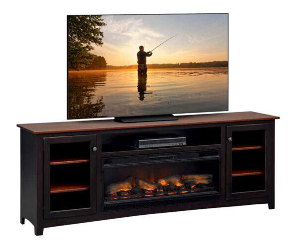 Shaker TV Stand with 42" Fireplace Insert