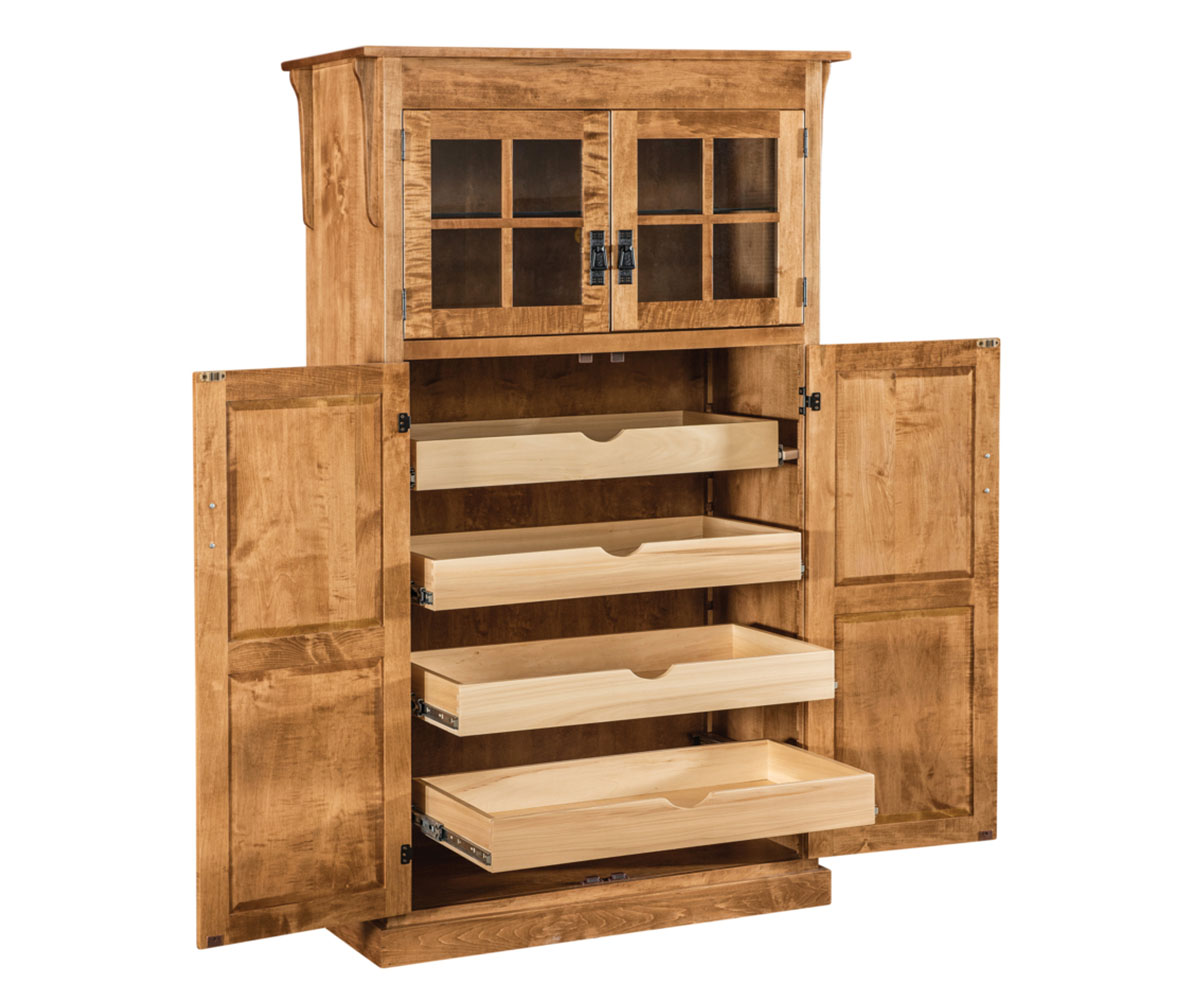 Heritage Mission Pantry - 72"H - Image 2