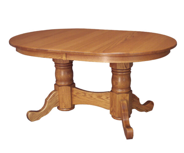 Double Pedestal Table