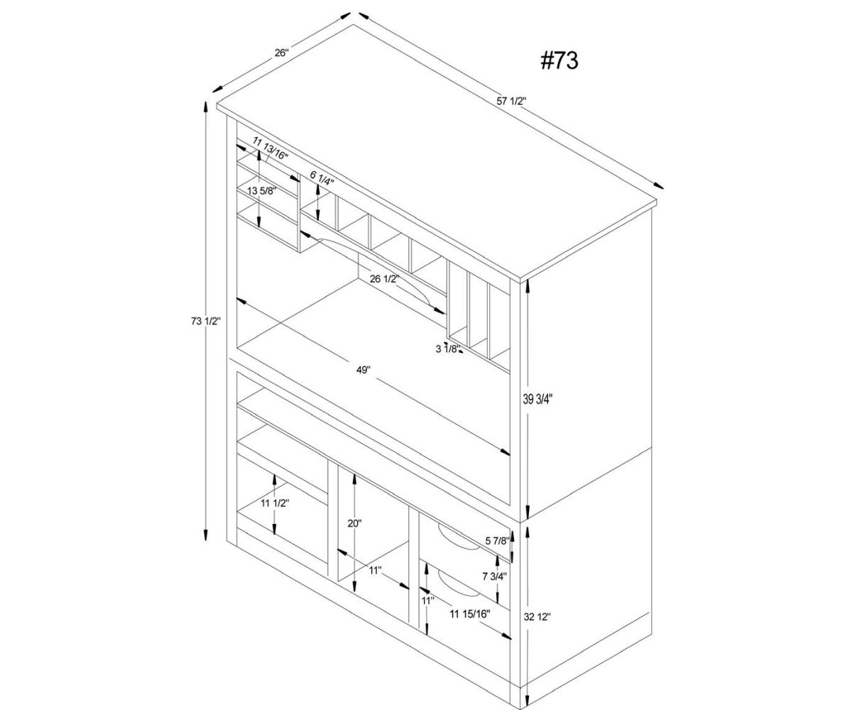 Heirwood 2 Piece Computer Center - Image 3