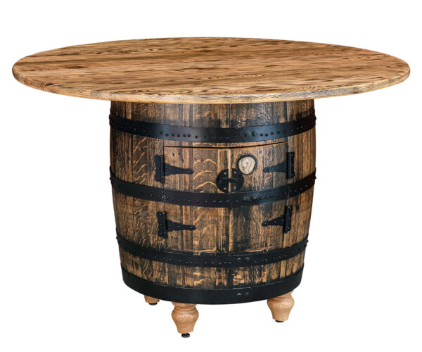 Half Barrel Table