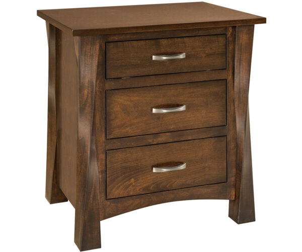 Lexington 3 Drawer Nightstand