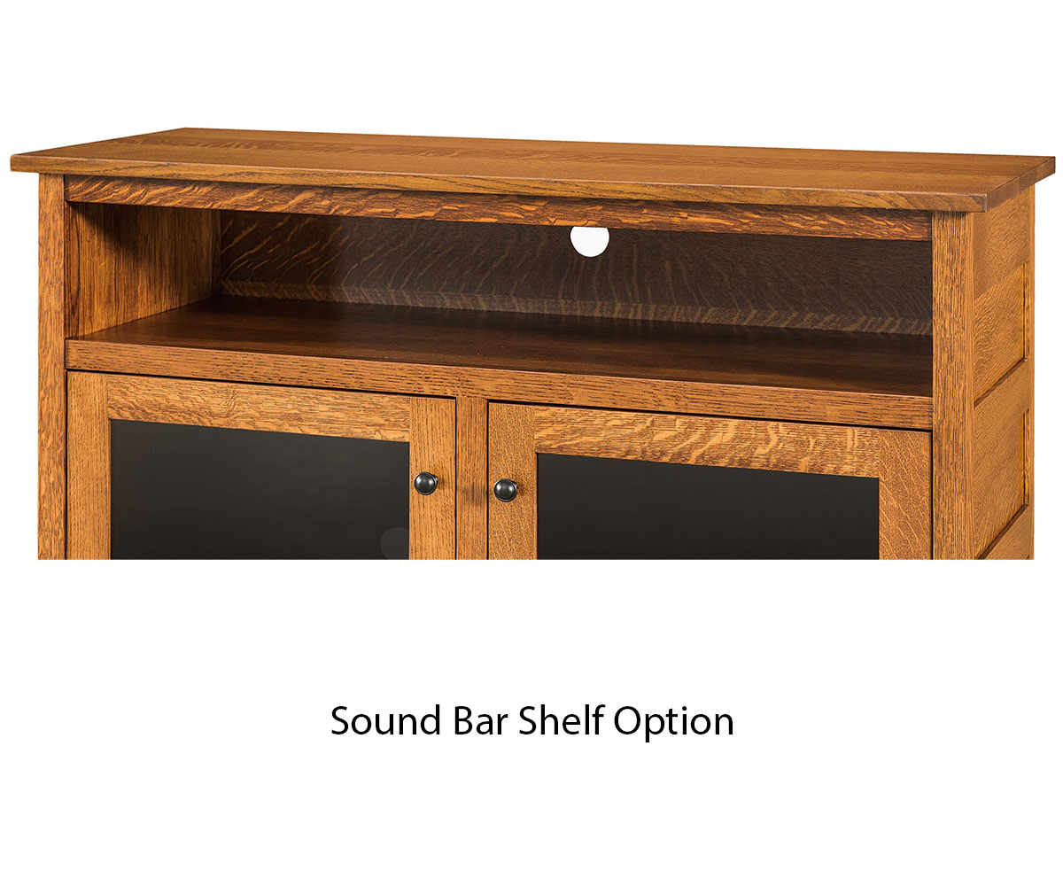 Shaker TV Cabinet - 72½"W - Image 3