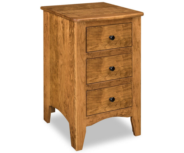 Carlston 3 Drawer Nightstand