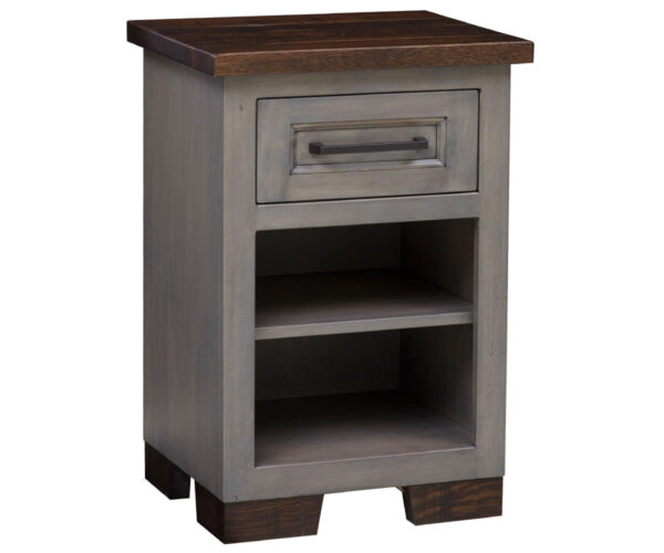 Hudson 1 Drawer Nightstand with Shelf