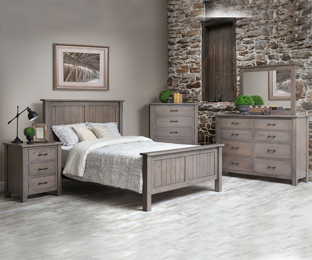 Heirloom Mission 1 Drawer Table Nightstand - Image 2