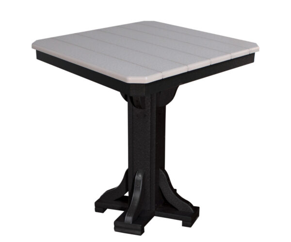 32" Square Table With Square Base