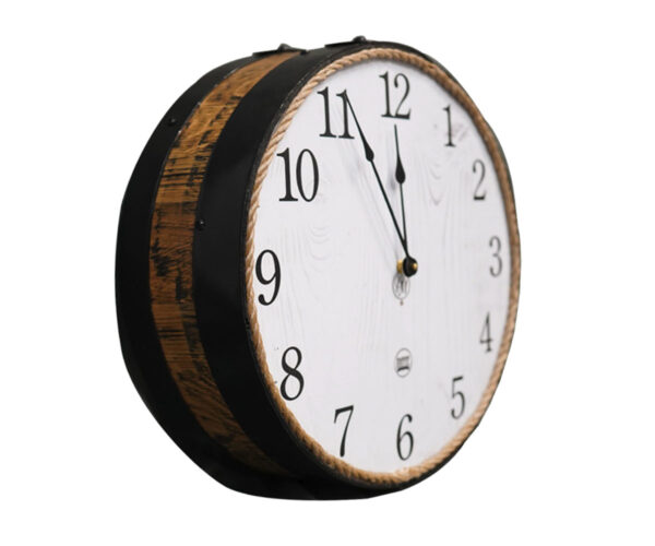 Barrel Top With Clock