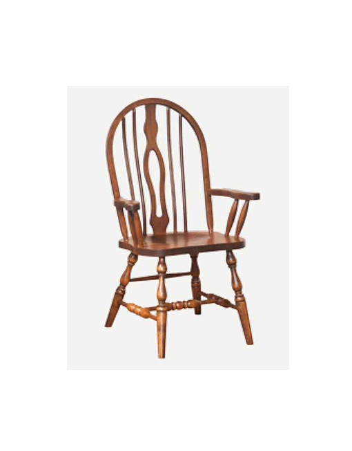 Fusion Designs Amish - Keyback Arm Chair