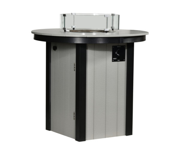 Lina 48" Round Fire Pit Balcony Height - 36"H