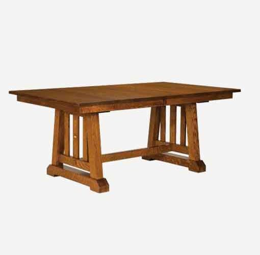 Fusion Designs Amish Trestle Table