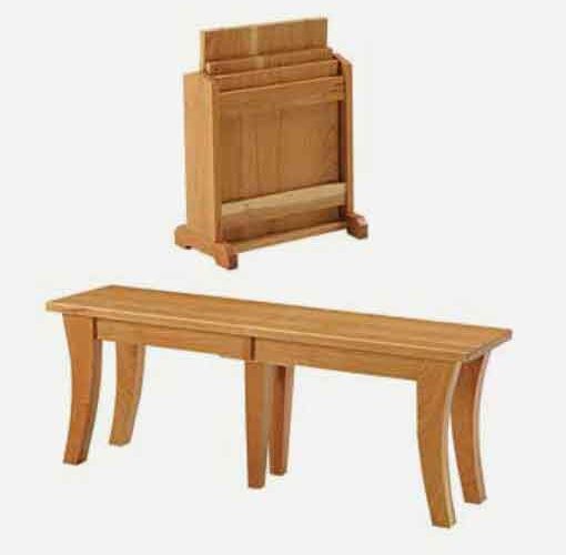 Fusion Designs Amish - Expandable Bench