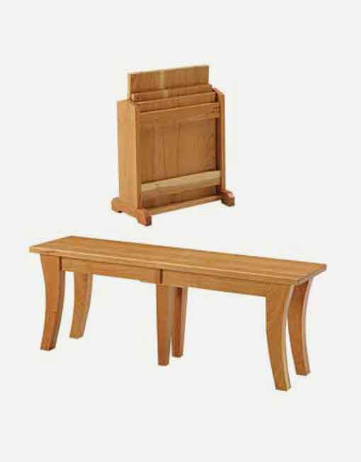 Fusion Designs Amish - Expandable Bench