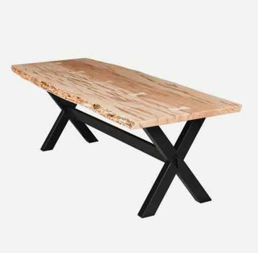 Fusion Designs Amish - Bookmatch Table 44" x 72"