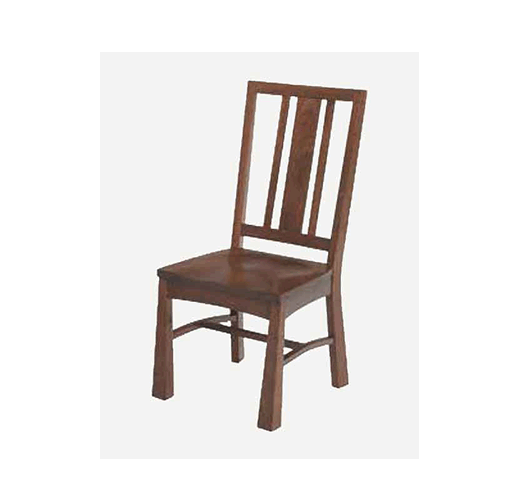 Fusion Designs Amish Side Chair - Wood Seat