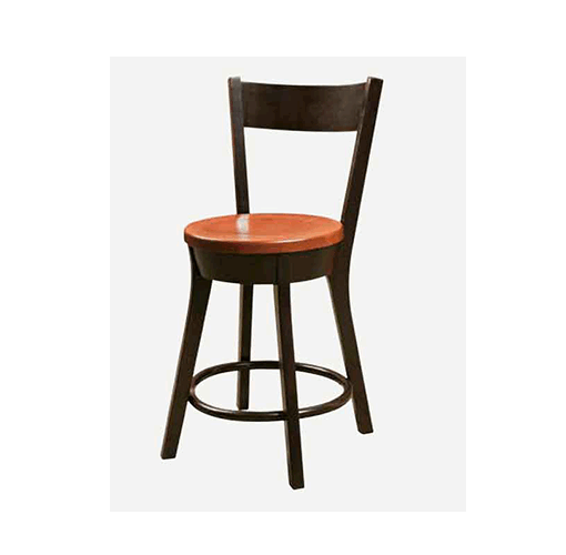 Fusion Designs Amish Stationary Bar Chair