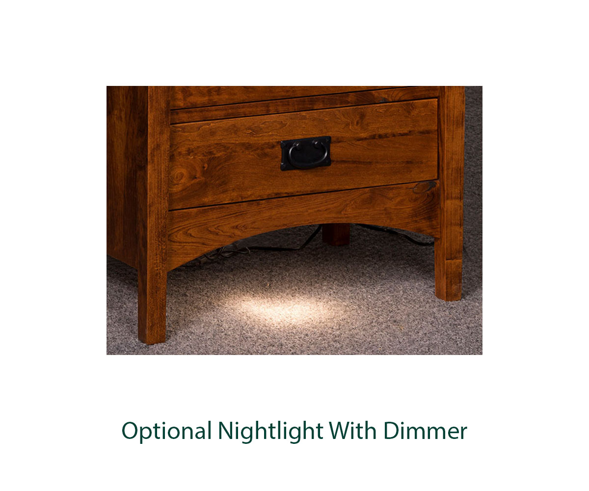 Grant 3 Drawer Nightstand - Image 3