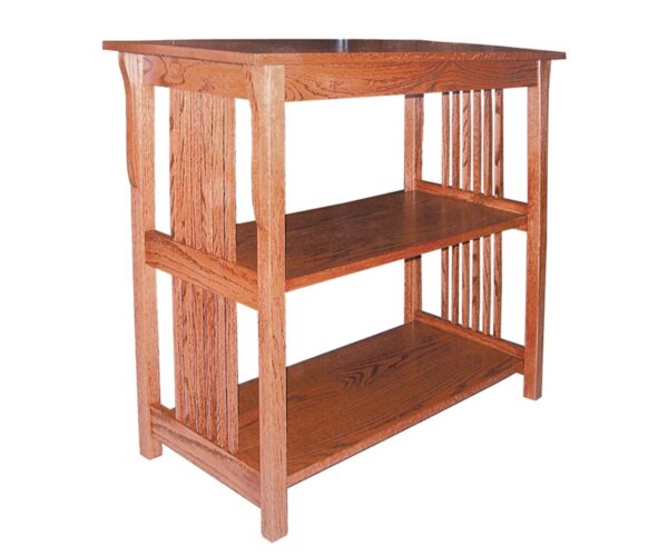 Prairie Mission Double Shelf Sofa Table