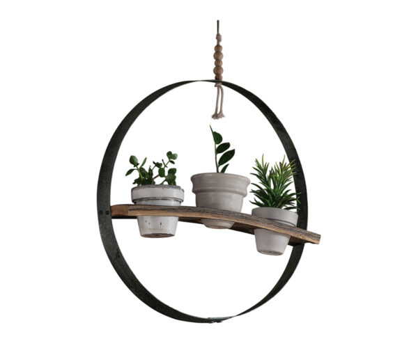 Hanging 22" Succulent Round Holder