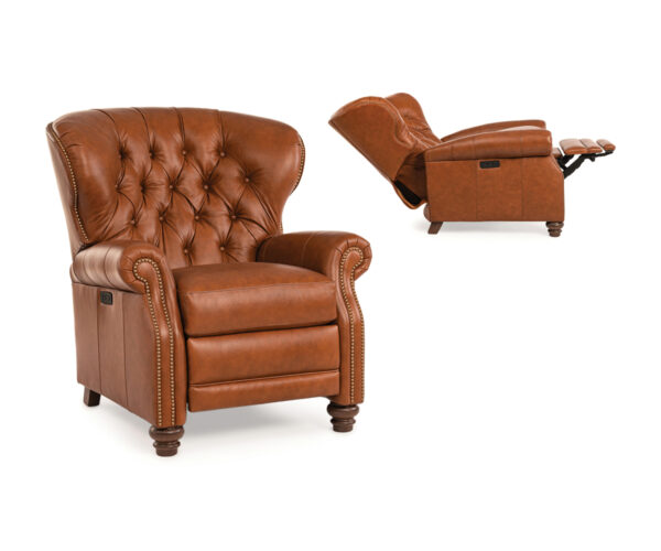 522 Leather Motorized Reclining Chair