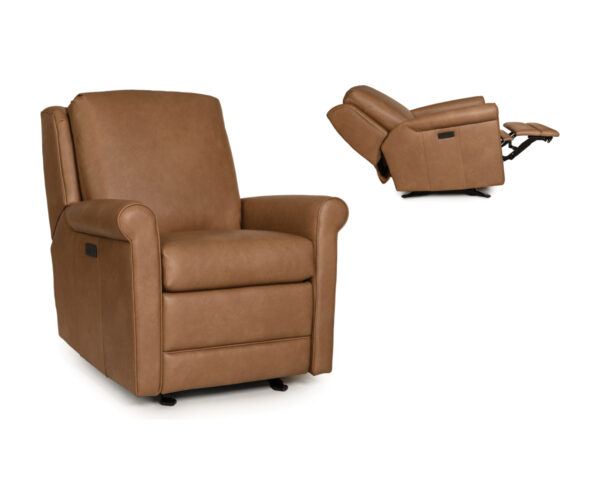 754 Leather Motorized Glider Reclining Chair