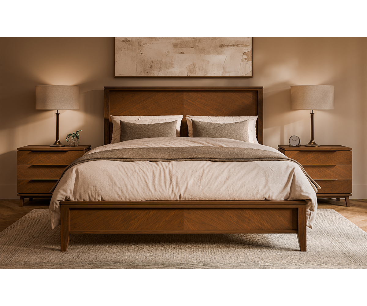 Arie 2 Drawer Nightstand - Image 2