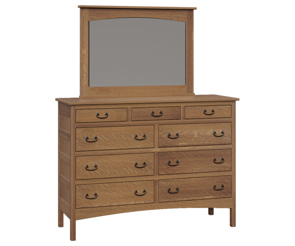 Granny Mission 9 Drawer Mule Dresser