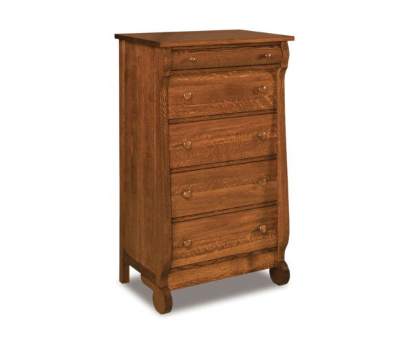 Old Classic Sleigh 5 Drawer Chest
