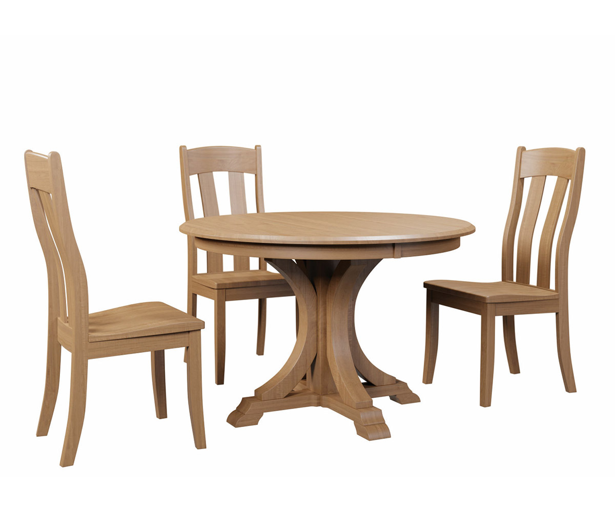 Buckeye Single Pedestal Table - Image 2